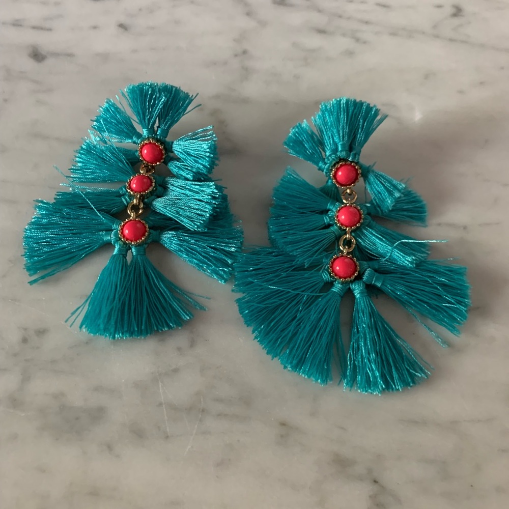 Turquoise fashion earrings
